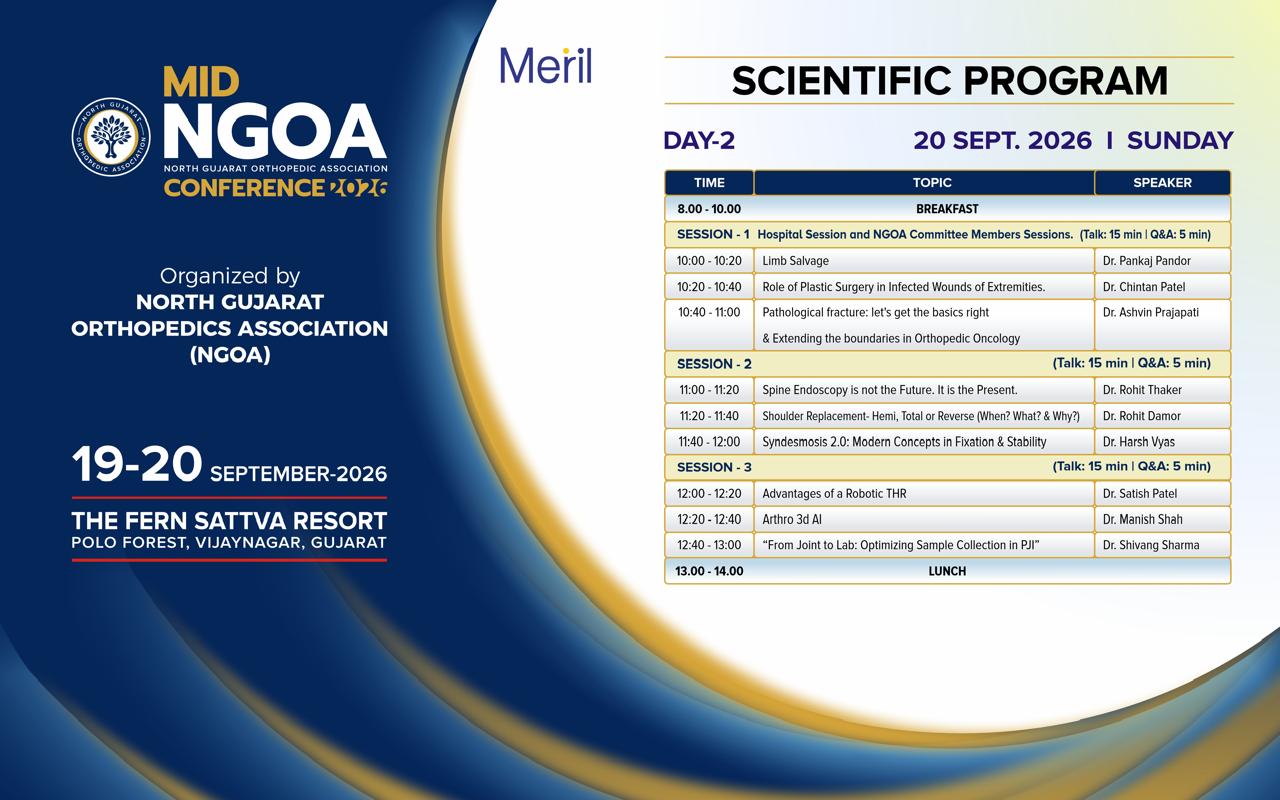 MID NGOA Conference 2026 Day 2 Scientific Program